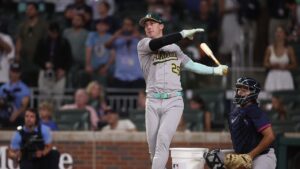 Athletics’ Brent Rooker responds to ESPN star’s list of preferred swing-off participants