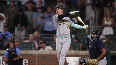 Athletics’ Brent Rooker responds to ESPN star’s list of preferred swing-off participants