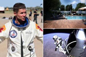 Witnesses to stunt legend Felix Baumgartner’s fatal crash heard large boom as paraglider spun out of control