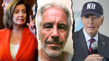 WATCH: Nancy Pelosi silent on why Biden did not release Epstein files