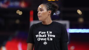 Team Collier wins WNBA All-Star Game as players call for pay increase