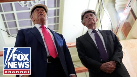 Trump visits the Federal Reserve as controversy around Fed Chair Powell continues