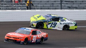 NASCAR driver Aric Almirola blasts Austin Hill over ‘intentional’ crash: ‘That was violent’