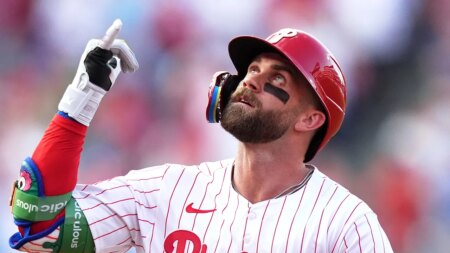Phillies’ Bryce Harper had profane clash with MLB commissioner over salary cap: reports