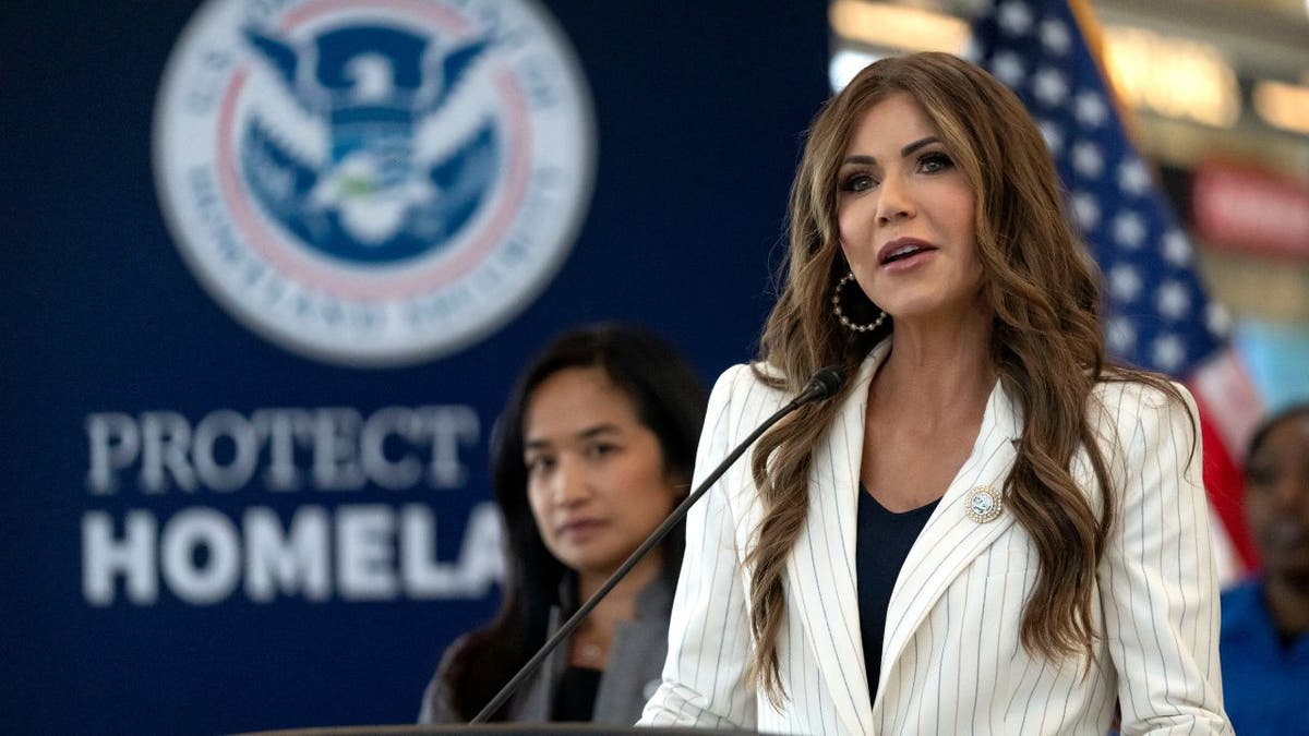Noem closeup shot