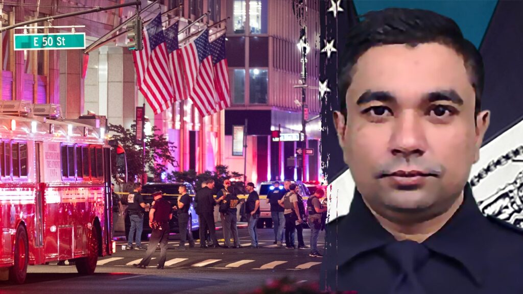 Yankees hold moment of silence before first pitch against Rays in honor of fallen NYPD officer