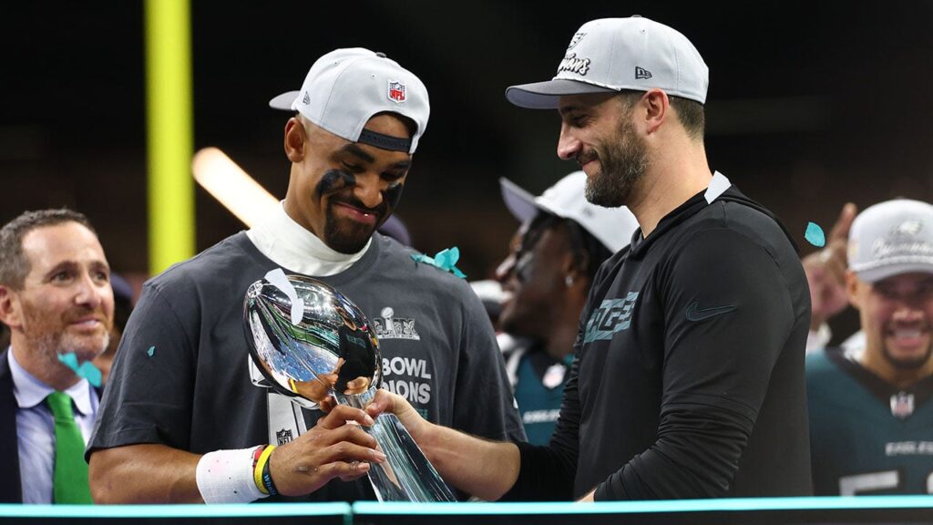 Philadelphia Eagles unveil Super Bowl LIX victory rings
