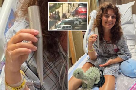 Jersey shore lifeguard impaled by umbrella in freak accident is back at the beach: ‘It’s all good’