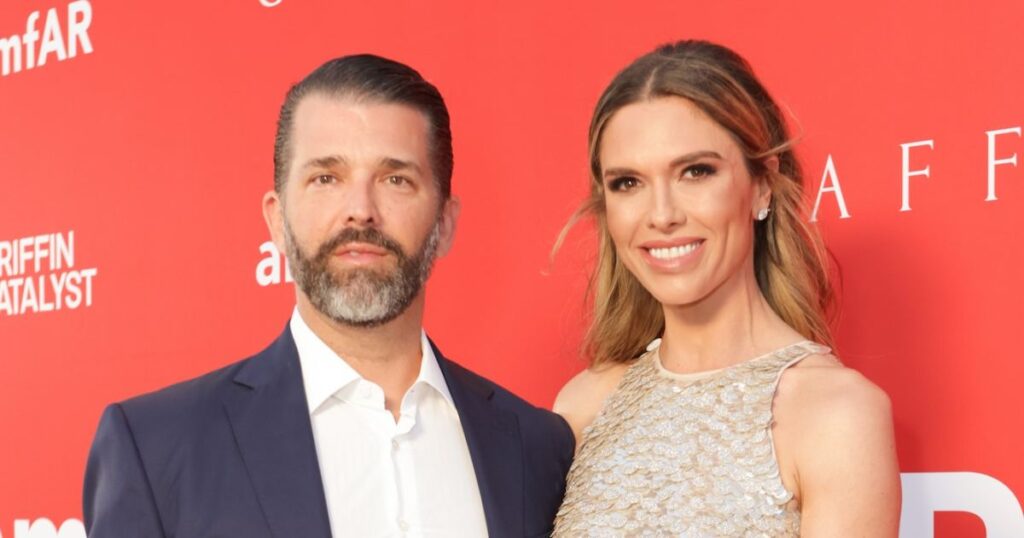 Donald Trump Jr. and Girlfriend Bettina Anderson Pack on the PDA Ahead of FIFA World Cup Final
