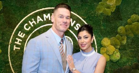 John Cena and Wife Shay Shariatzadeh Pack on the PDA During Rare Public Outing at Wimbledon