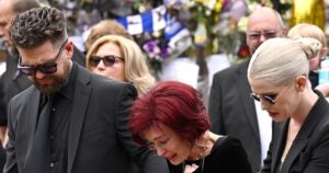 Inside Ozzy Osbourne’s Birmingham Funeral: Photos of the Family as the Rocker Is Laid to Rest
