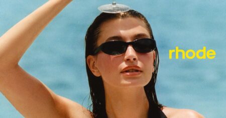 Hailey Bieber Shows Off Her Bikini Body in Sizzling Hot Summer Rhode Ad