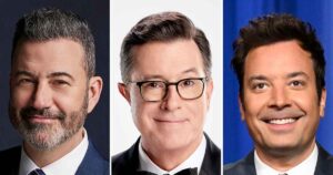Late Night Talk Show Hosts React After Stephen Colbert’s ‘The Late Show’ Is Canceled