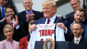 Red Sox players visit Trump at White House despite manager’s previous disapproval