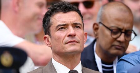 Orlando Bloom Steps Out Solo at Final Day of Wimbledon Tournament After Katy Perry Split