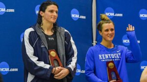 Riley Gaines calls on NCAA to amend Lia Thomas’ records after UPenn submits to Trump on issue