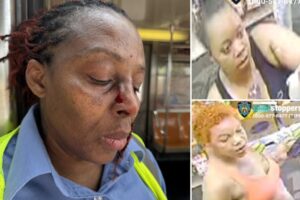 MTA worker recovering from brain surgery ‘viciously’ assaulted by fare evaders at NYC subway station: cops