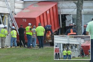 13 injured — including students — after flatbed truck plows into federally-funded Massachusetts trade school