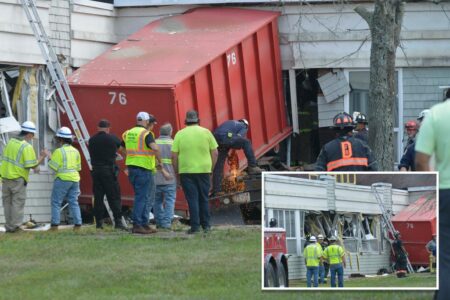 13 injured — including students — after flatbed truck plows into federally-funded Massachusetts trade school