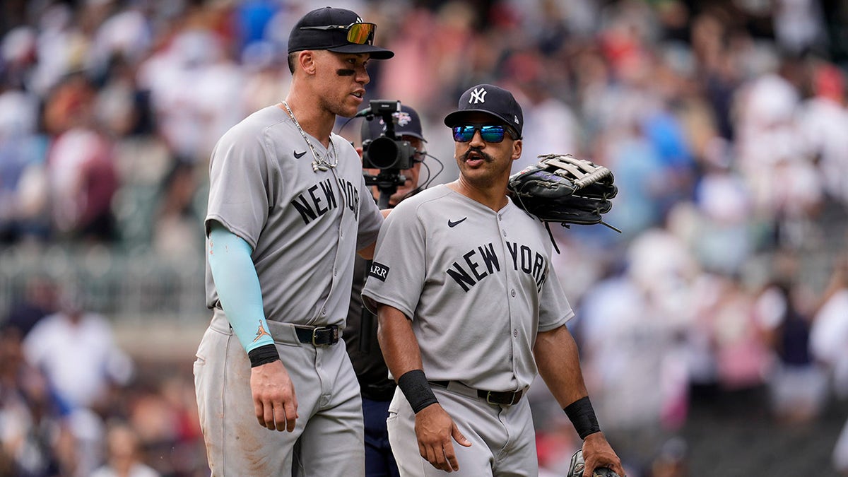 Aaron Judge and Trent Grisham