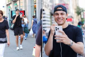 Exclusive | This influencer is fighting back at bad walkers by secretly filming them — and New Yorkers are thrilled with his sidewalk rage