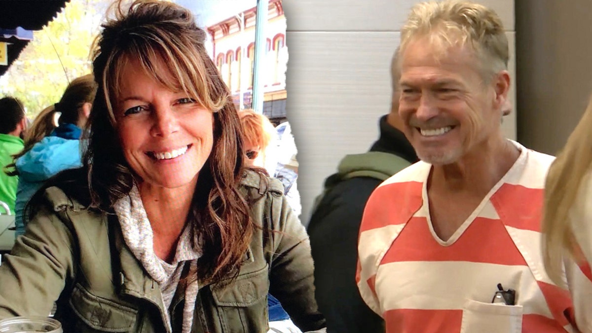Suzanne Morphew (L( and Barry Morphew (R)