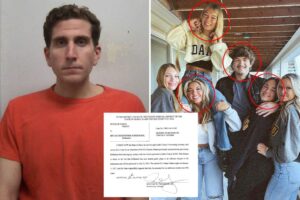 Idaho prosecutors ask Bryan Kohberger be barred from contacting his victims’ families for 99 years
