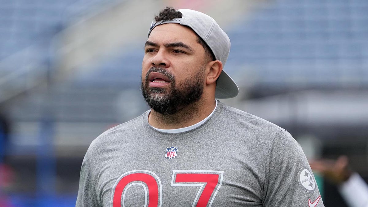 Cam Heyward at the Pro Bowl