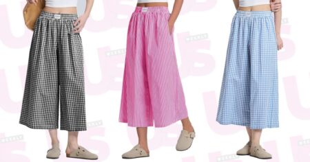 Petite Shoppers Call These Lightweight and Flowy Gingham Pants the ‘Perfect Length’