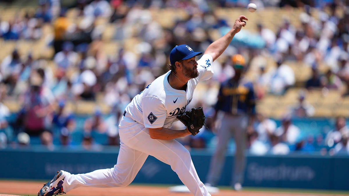 Clayton Kershaw on the mound