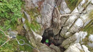 Rescue operation frees injured man trapped 130 feet underground in Italian cave