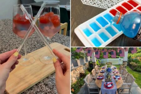 Florida mom goes viral for fun red, white and blue holiday drink: ‘Your guests may not want to leave’