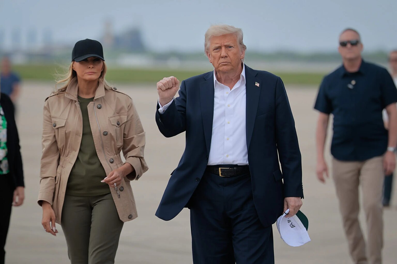 Trump’s visit brings hope and unity after deadly flood, Kerrville residents say