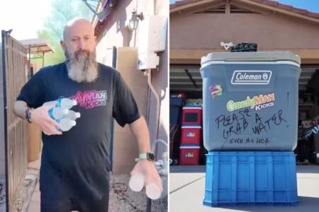 Homeowner fined for handing out free water now raising K for legal battle with HOA