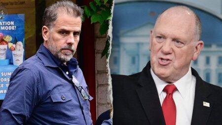 Trump border czar Tom Homan slams ‘former first drug addict’ Hunter Biden over inflammatory immigration rant
