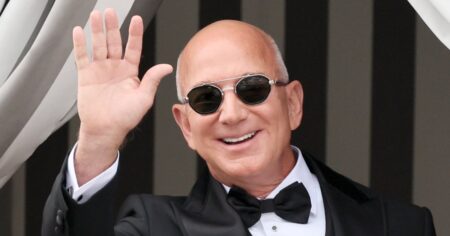 Jeff Bezos Debuts New Hairstyle After Wedding With Lauren Sanchez