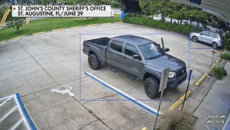 Chilling security footage captures woman’s desperate escape from Florida kidnapping attempt in parking lot