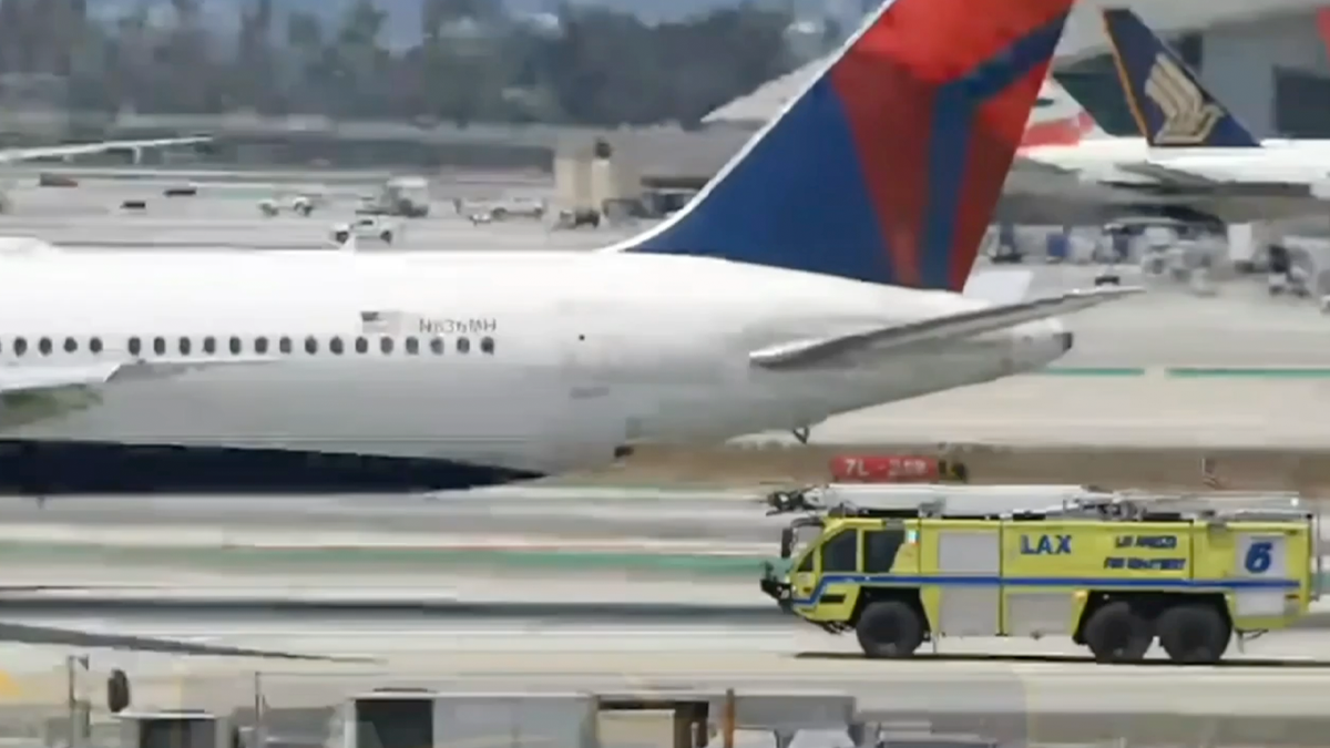 First responders on scene at LAX