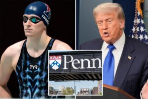Trans UPenn swimmer Lia Thomas to have titles stripped as university bends the knee to Trump admin