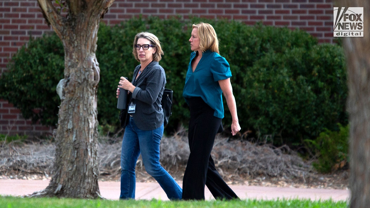 Colorado dentist's girlfriend after tstifying in the murder trial