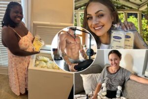 Exclusive | Side-hustling mamas are paying for lavish vacations, weddings by selling their breast milk — to thirsty bodybuilders and babies in need
