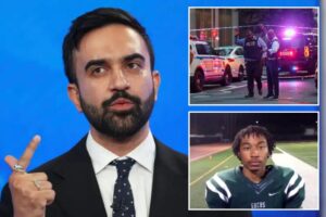 NYC mayoral frontrunner Zohran Mamdami addresses Midtown mass shooting from Uganda compound