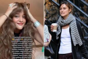 Forget perfection: Women turn to ‘frazzled English woman’ trend to embrace messy hair and stained clothes