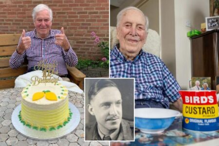 106-year-old WWII veteran shares his secret to long life: ‘I eat it every day’