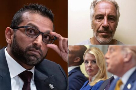 Kash Patel insists Epstein ‘conspiracy theories just aren’t true’ as MAGA rages over docs