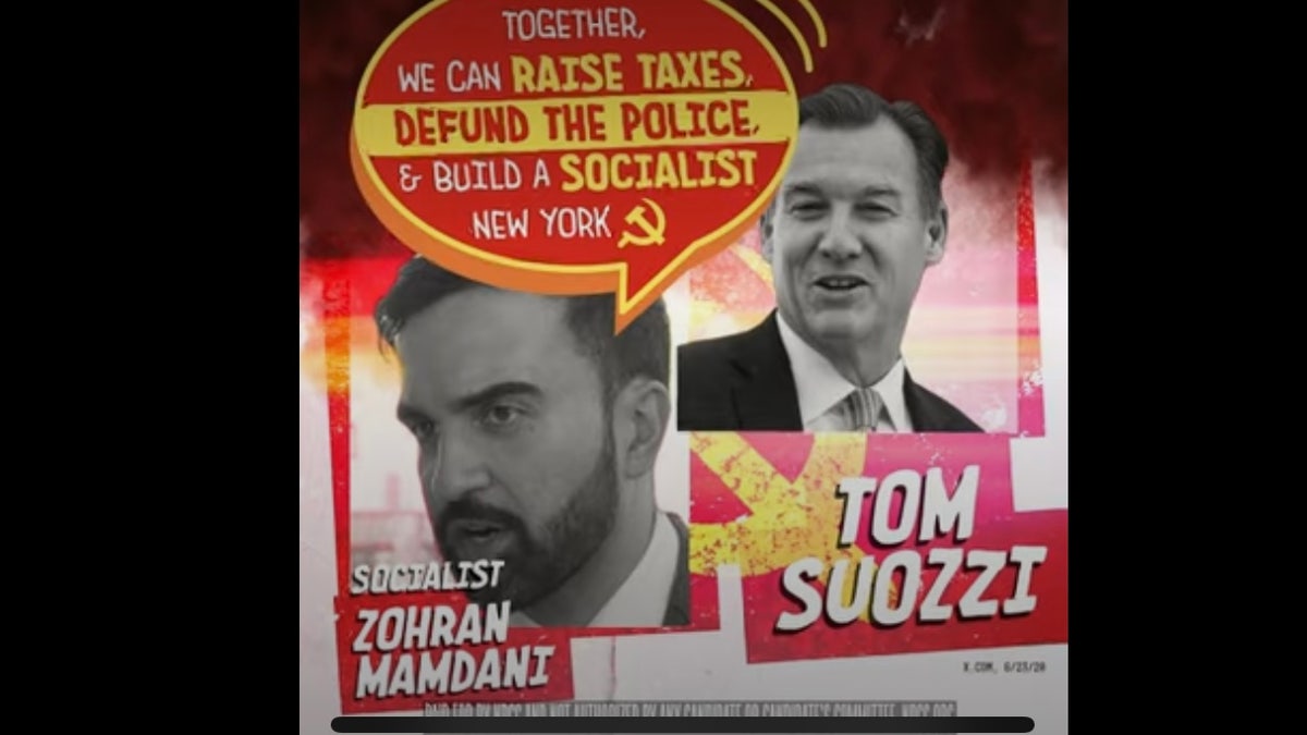 New digital ads by the National Republican Congressional Committee (NRCC) aim to anchor New York City mayoral nominee Zohran Mamdani to Democratic Reps. Tom Suozzi, Laura Gillen, Josh Riley of New York and Nellie Pou of New Jersey.