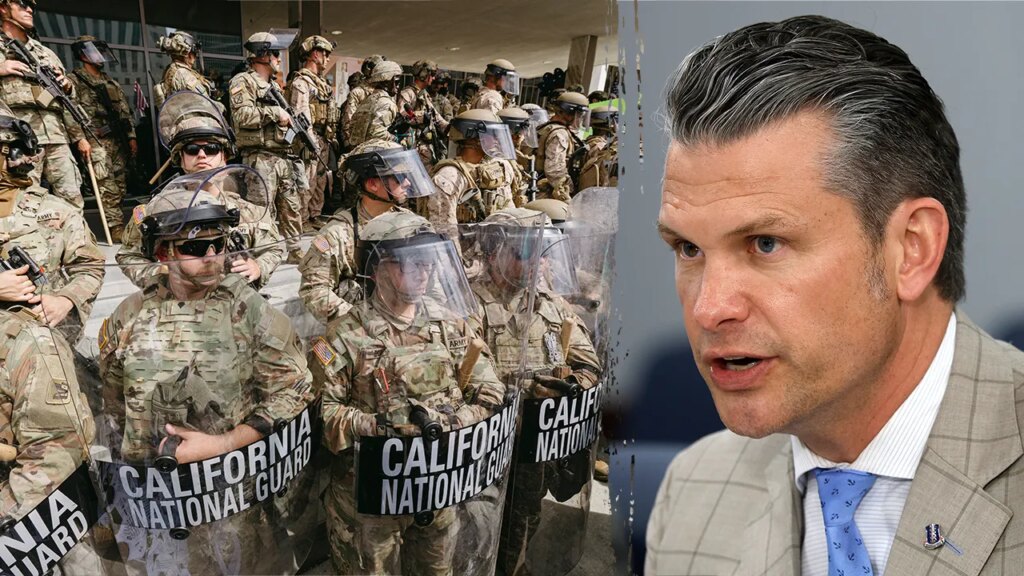 Pentagon releases 150 National Guard troops from security mission deployment in LA as wildfire threats mount