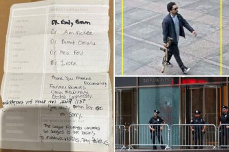 NYC shooter Shane Tamura thanked a CTE documentary and listed names of prominent neuroscientists in apparent suicide note: sources
