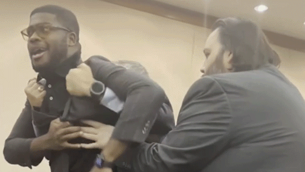 Isaiah Martin dragged out of Texas redistricting hearing during testimony confrontation