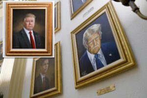 Trump-approved portrait hangs in Colorado Capitol after ‘purposefully distorted’ version was replaced